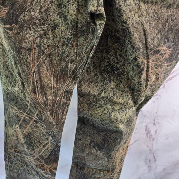 Mossy Oak Pants Womens 12 Large Camo Break Up Grassland Brush Western Straight - Picture 7 of 12